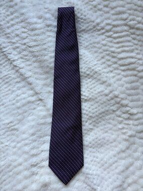 NWT Brooks Brothers Classic Men's Purple Dot Pattern Tie